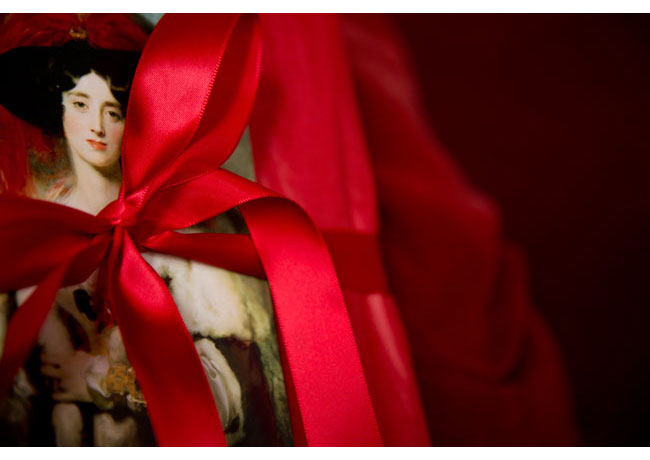 Photograph entitled "Ace for JLM" from the "Photos of Gifts" series by Heather Bennett